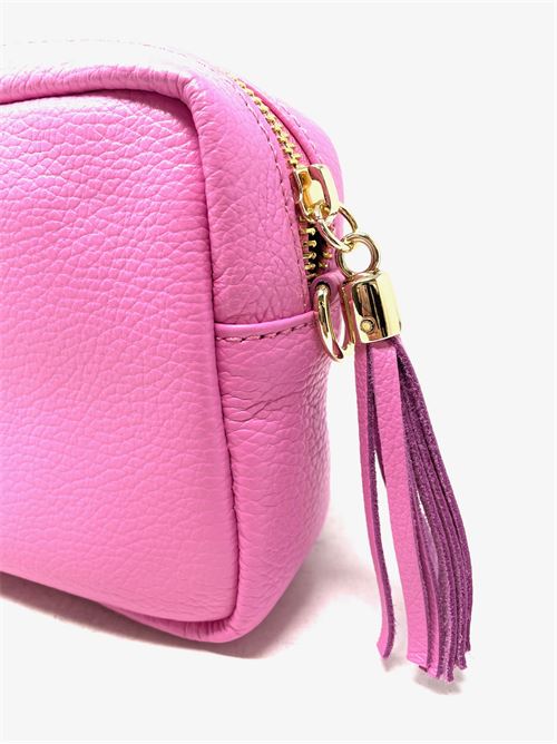 Borsa con nappina e cerniera IL LACCIO | VP891000PELLEROSA